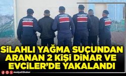 Silahlı yağma suçundan aranan 2 kişi Dinar ve Evciler’de yakalandı