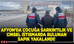 Afyon’da çocuğa sarkıntılık ve cinsel istismarda bulunan sapık yakalandı!