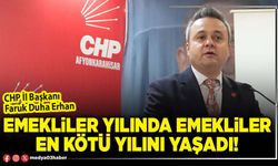 Emekliler yılında emekliler en kötü yılını yaşadı!