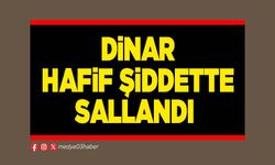 Dinar hafif şiddette sallandı