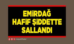 Emirdağ hafif şiddette sallandı