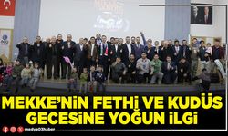 Mekke’nin fethi ve Kudüs gecesine yoğun ilgi