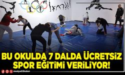 Bu okulda 7 dalda ücretsiz spor eğitimi veriliyor!