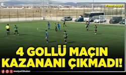 4 gollü maçın kazananı çıkmadı!