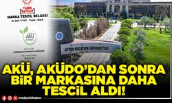 AKÜ, AKÜDO’dan sonra bir markasına daha tescil aldı!