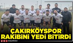 Çakırköyspor rakibini yedi bitirdi