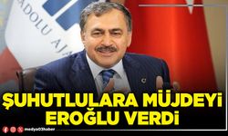 Şuhutlulara müjdeyi Eroğlu verdi