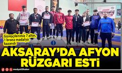 Aksaray’da Afyon rüzgarı esti