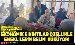 Ekonomik sıkıntılar özellikle emeklilerin belini büküyor!