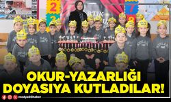 Okur-yazarlığı doyasıya kutladılar!