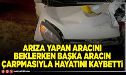 Arıza yapan aracını beklerken başka aracın çarpmasıyla hayatını kaybetti