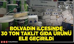 Bolvadin İlçesinde 30 ton taklit gıda ürünü ele geçirildi