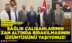 Sağlık çalışanlarının zan altında bırakılmasının üzüntüsünü yaşıyoruz!