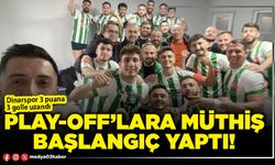 Play-off’lara müthiş başlangıç yaptı!