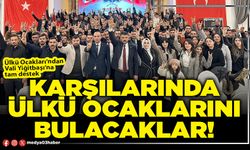 Karşılarında Ülkü Ocaklarını bulacaklar!