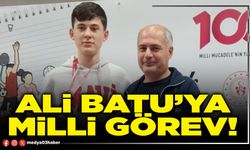 Ali Batu’ya milli görev!