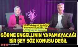 Görme engellinin yapamayacağı bir şey söz konusu değil