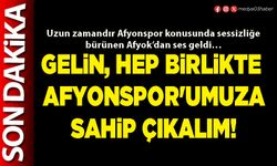 Gelin, hep birlikte Afyonspor'umuza sahip çıkalım!