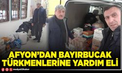 Afyon’dan Bayırbucak Türkmenlerine yardım eli