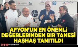 Afyon’un en önemli değerlerinden bir tanesi haşhaş tanıtıldı