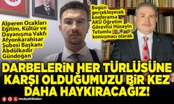 Darbelerin her türlüsüne karşı olduğumuzu bir kez daha haykıracağız!