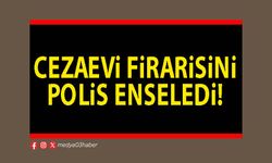 Cezaevi firarisini polis enseledi!