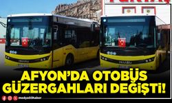 Afyon’da otobüs güzergahları değişti!