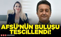 AFSÜ’nün buluşu tescillendi!