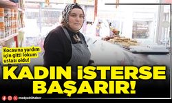 Kadın isterse başarır!