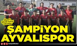 Şampiyon Ayvalıspor