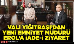 Vali Yiğitbaşı’dan yeni Emniyet Müdürü Erol’a iade-i ziyaret