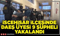 İscehisar İlçesinde DAEŞ üyesi 9 şüpheli yakalandı