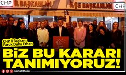 Biz bu kararı tanımıyoruz!