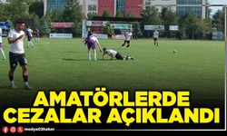 Amatörlerde Cezalar Açıklandı