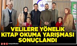 Velilere yönelik kitap okuma yarışması sonuçlandı