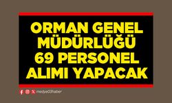 Orman Genel Müdürlüğü 69 Personel Alımı Yapacak
