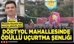 Dörtyol Mahallesinde ödüllü uçurtma şenliği
