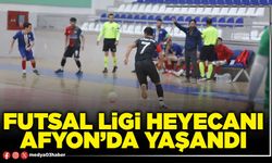 Futsal ligi heyecanı Afyon’da yaşandı