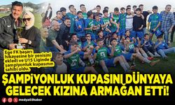 Şampiyonluk kupasını dünyaya gelecek kızına armağan etti!