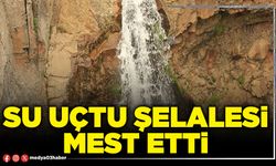 Su uçtu şelalesi mest etti