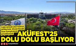 AKÜFEST’25 dolu dolu başlıyor