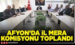 Afyon’da İl Mera Komisyonu toplandı