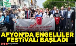 Afyon’da Engelliler Festivali başladı