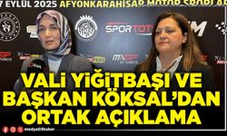 Vali Yiğitbaşı ve Başkan Köksal’dan ortak açıklama