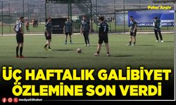 Üç haftalık galibiyet özlemine son verdi