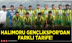 Halımoru Gençlikspor’dan farklı tarife!