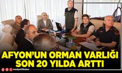 Afyon’un orman varlığı son 20 yılda arttı