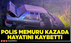 Polis Memuru kazada hayatını kaybetti