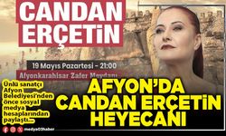 Afyon’da Candan Erçetin heyecanı!