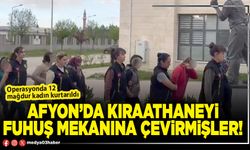 Afyon’da kıraathaneyi fuhuş mekanına çevirmişler!